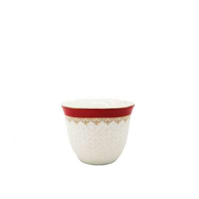 New ceramic gold cawa cup, arabic coffee cup set, porcelain cup